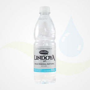 Água Mineral sem Gás Garrafas de 500 ml Lindoya Genuína